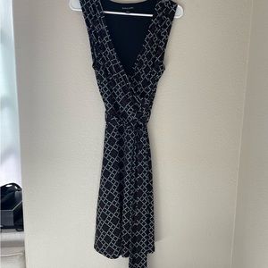 Faux wrap dress